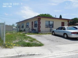 1409 W 33rd St APT 1, Riviera Beach, FL 33404
