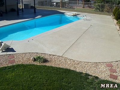 Pool with Epoxied Decking