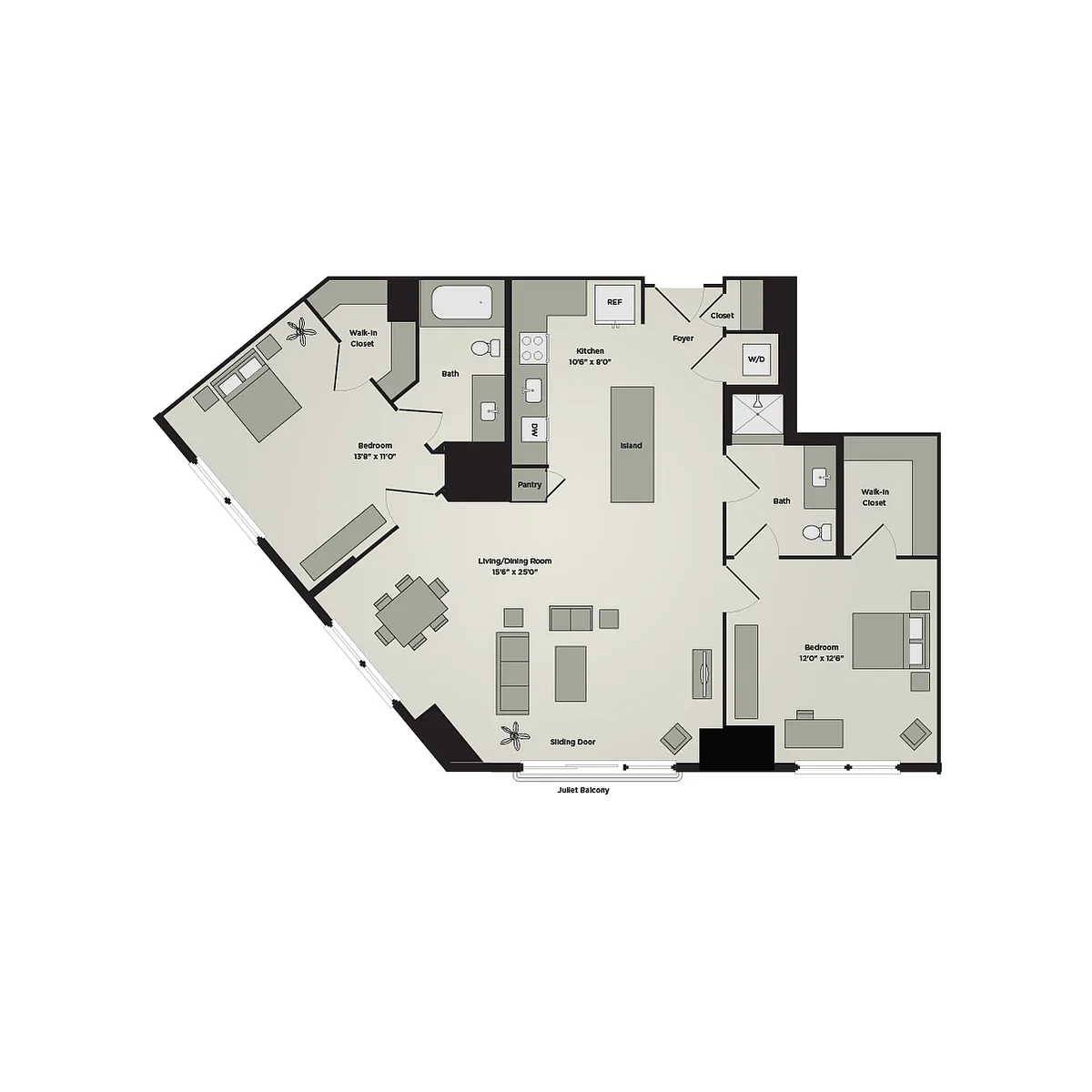Floor plan B3