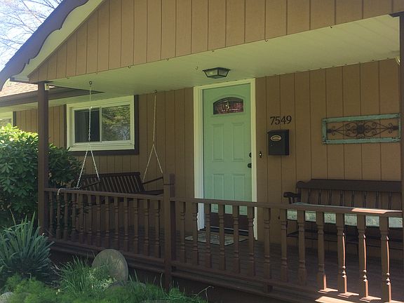 Welcoming front porch
