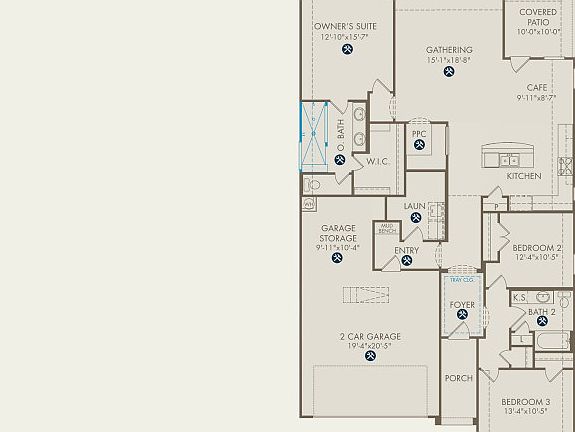 Arlington Floor Plan, Quick Move-In Home, Floor 1