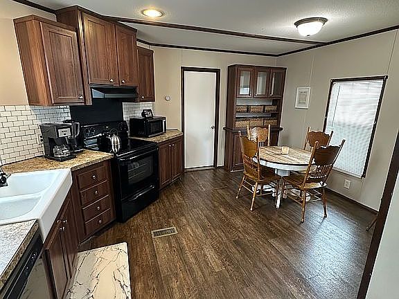 Kitchen from living room