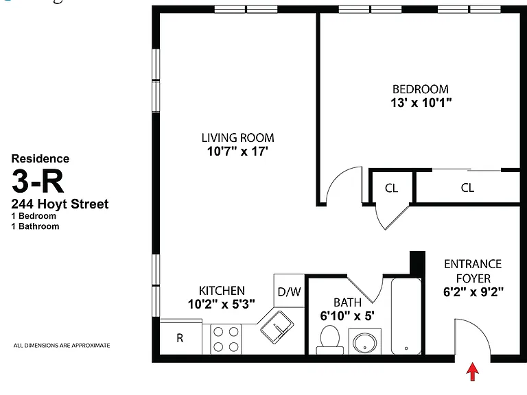 244 Hoyt St #3R — Photo 2