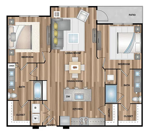 Floor plan B2