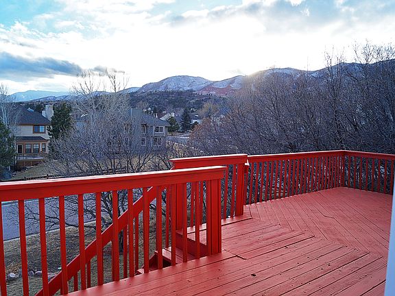 Gorgeous view from back deck