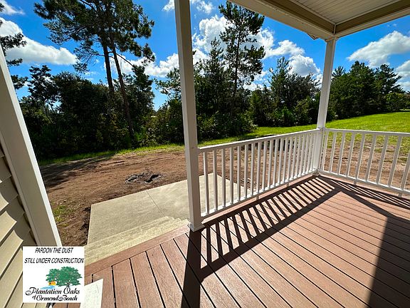 Back Porch Pre-Lanscaping