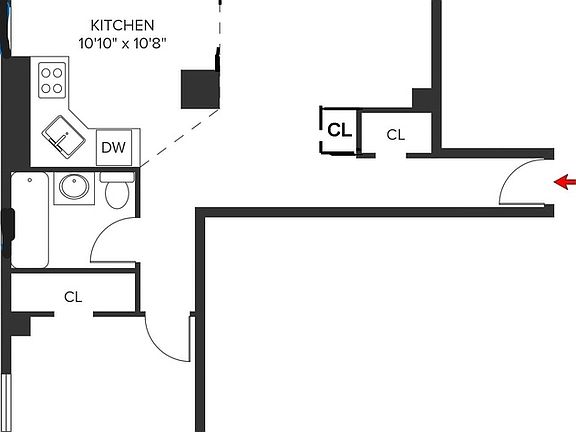 2nd image of 205 W 88th St APT 7C
