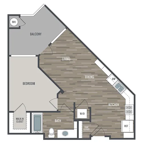 Floor plan 1C