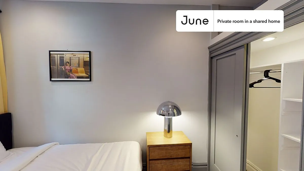 Queen bedroom in 3 bed/1 bath home in East Village #572 B — Photo 4