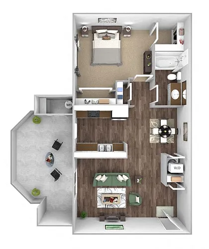 Floor plan A1 (Port)