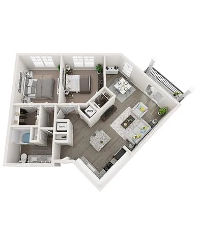 Floor plan B-2
