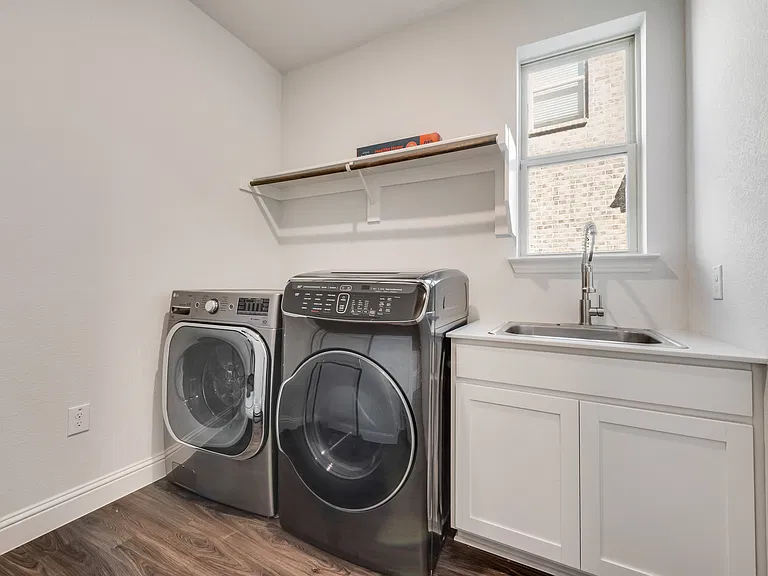 Washer and Dryer are not included.