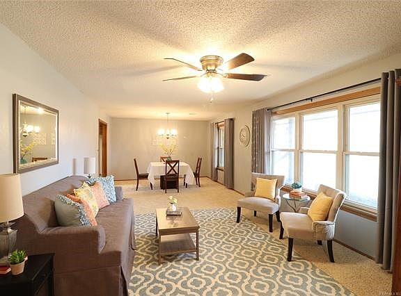 Formal Living and Dining Rooms from Entry Hall