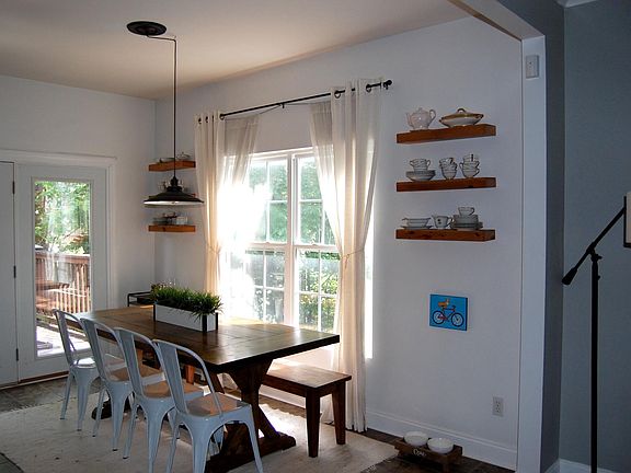 dining room with lots of natural light