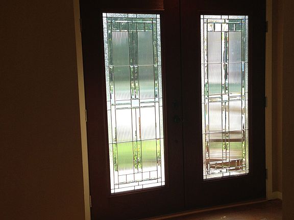 Front door from inside