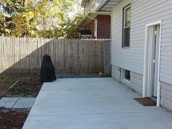 Back yard patio.