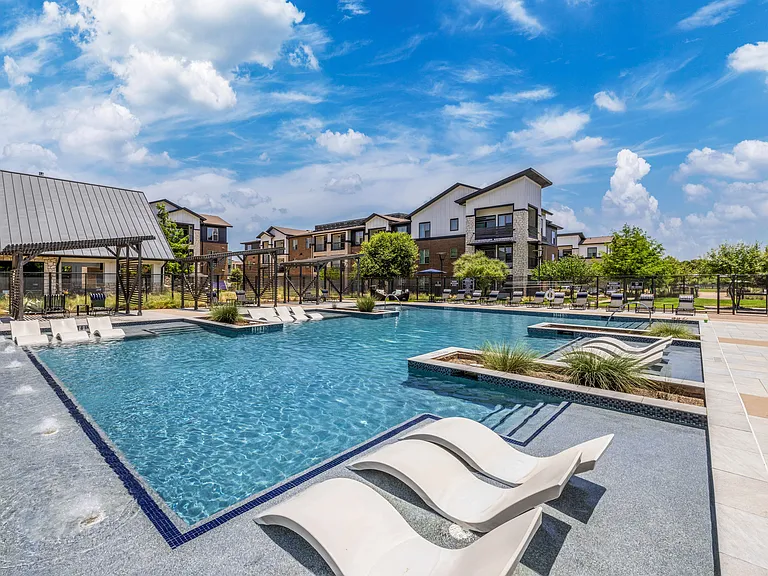 Resort Style Pool and Tanning Deck