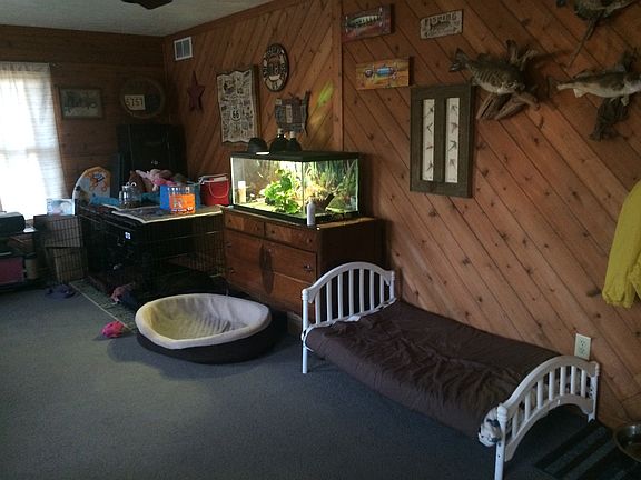 Natural wood in sunroom