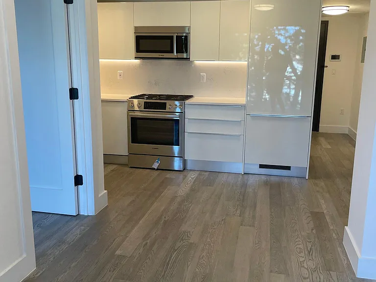 Kitchen from living room.