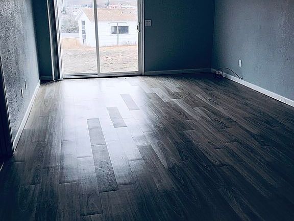 Large living room with view