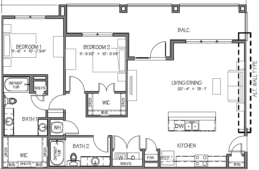 Floor plan B3-A