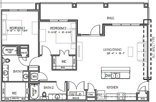 Floor plan B3-A