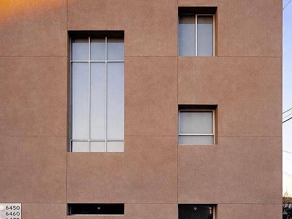 exterior of the 5-unit complex