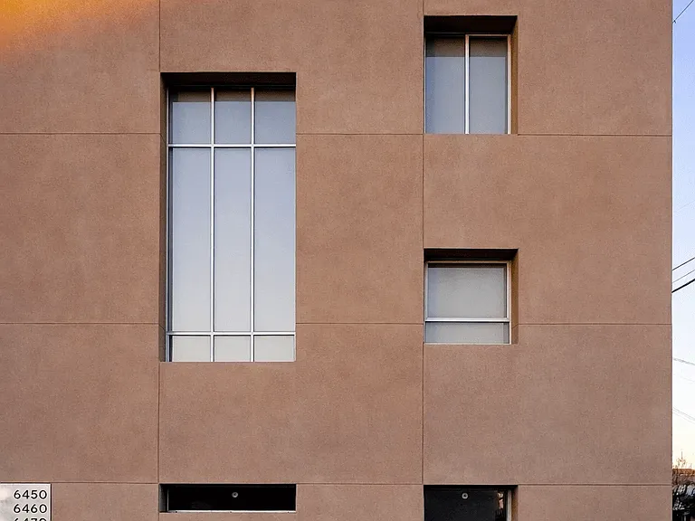 exterior of the 5-unit complex