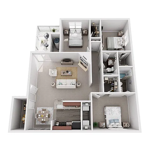 Floor plan D1 Plaza