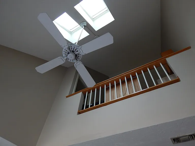 solar-powered remote-control skylight windows, rain sensor automatically closes windows when it rains