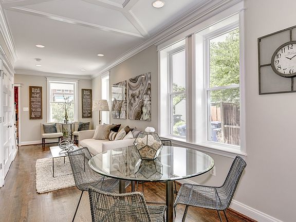 Crown moldings throughout
