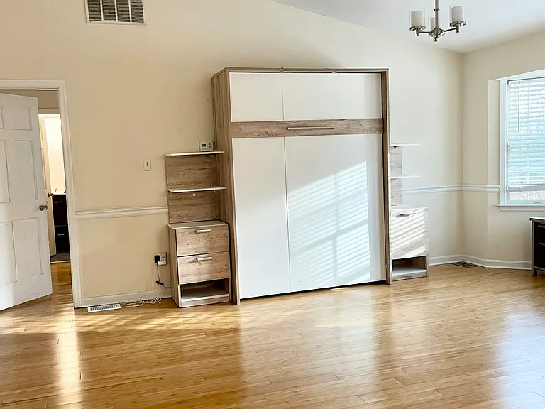Queen Murphy Bed when closed.