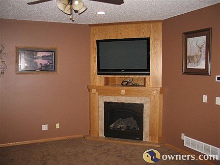 Fireplace in Living Room