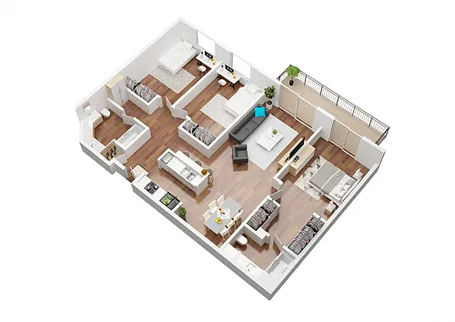 Floor plan Hudson