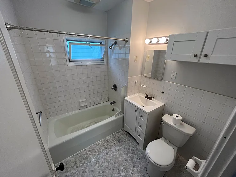 Tiled bathroom