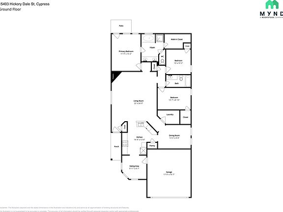 3rd image of 15403 Hickory Dale St
