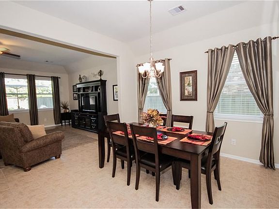 Nice open layout with kitchen, dining room & family room all together.  Great for entertaining.