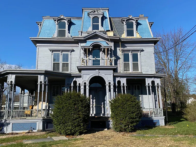 Main house view, Unit A is first floor on left.