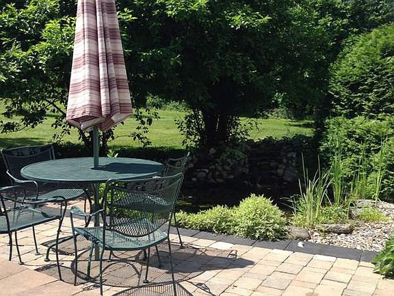 Front Patio & Water Garden