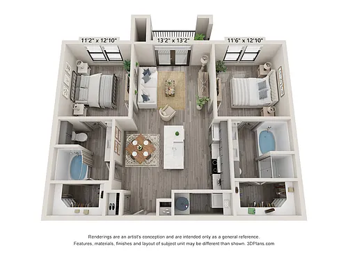 Floor plan B2