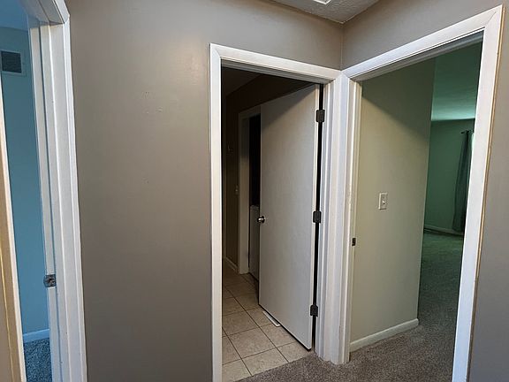 upstairs landing with skylight