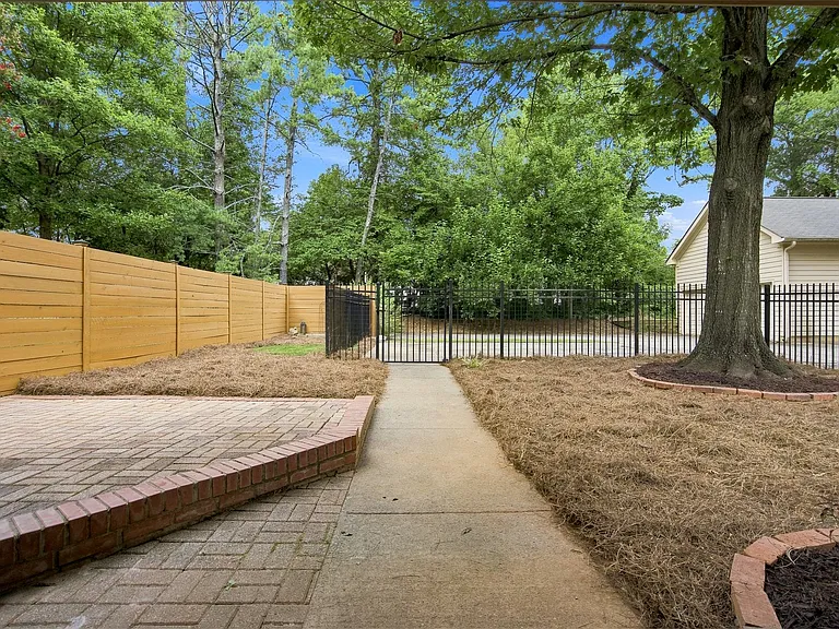 Fenced Backyard