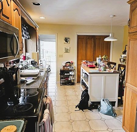Kitchen with pantry