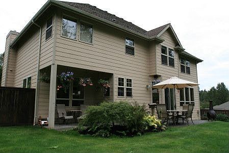 Back of the home