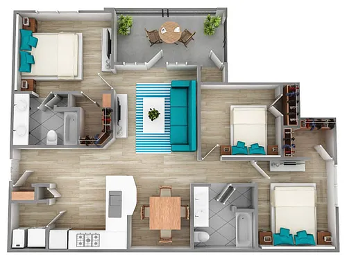 Floor plan C1