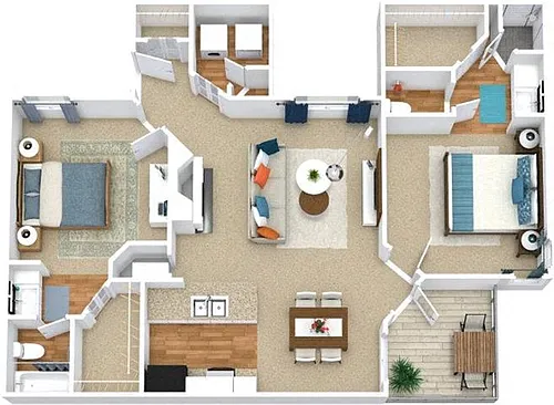 Floor plan Overlook