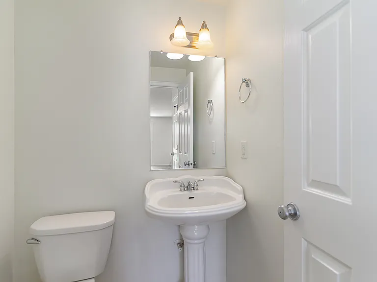 Half Bathroom in the ground floor