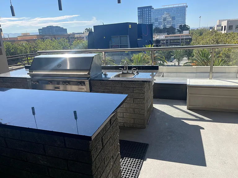 Grilling area.