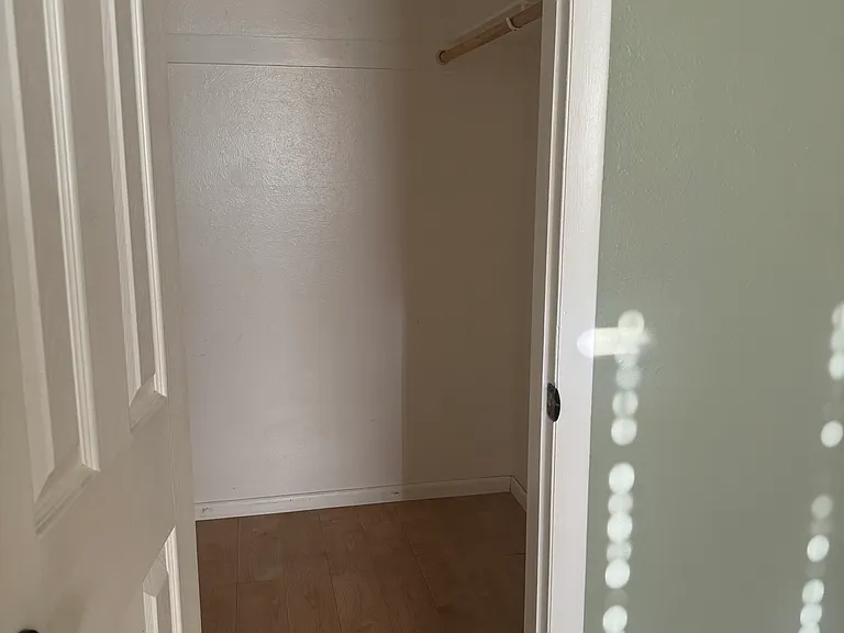 Master walk-in closet.