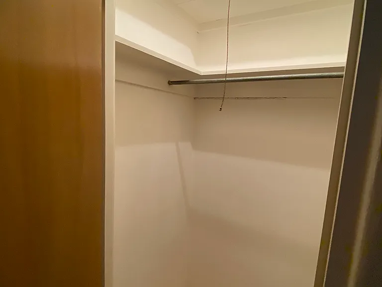 Closet in bedroom